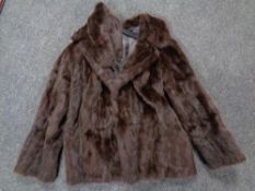 A Mink fur coat