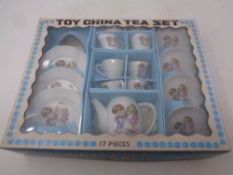 A mid 20th century toy china tea set