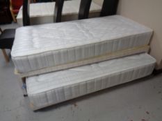 A Strictly Beds 3 foot truckle divan