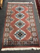 A Caucasian rug 93cm x 155cm