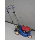 A Honda petrol lawn mower