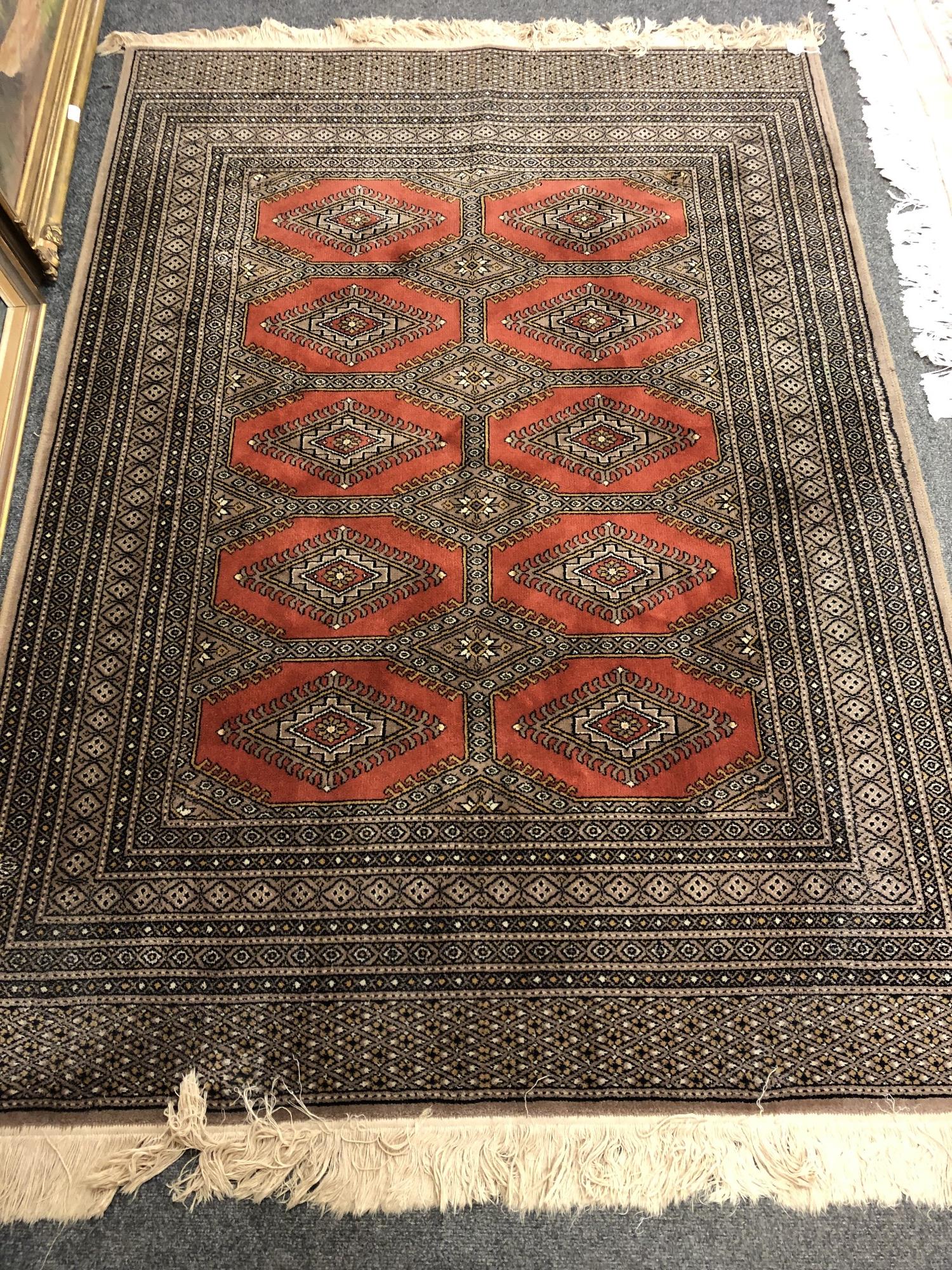 A Lahore Bokhara rug, Pakistan,