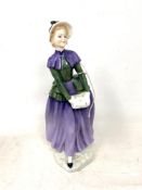A Royal Doulton china figure : Florence, HN 2745, height 20 cm.