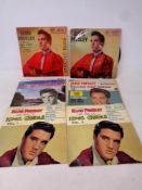 Elvis Presley collection of vintage 45's to include Old Shep, Peace in the valley,