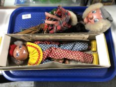 Two Pelham puppets comprising Clown (boxed) and Scotsman