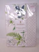 A Dorma double duvet cover set in Botanical pattern