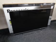 A Panasonic Smart Vierra 42 inch TV with original box