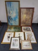 A large quantity of pictures, decorative prints,