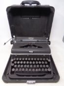 A vintage Royal typewriter