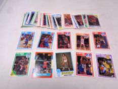 A collection of Basketball 1980's cards, replica Michael Jordan 1986 Rookie card etc.