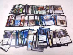 Approximately 110 Magic The Gathering cards