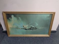 A Barrie F Clark print : Spitfire,