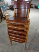 A set of six mid 20th century Tecta Furniture Limited of Great Yarmouth, England,