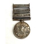 A Khedives Sudan medal with bars for Sudan,