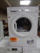 A Hotpoint Aquarius 9kg condenser dryer.