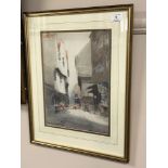 Victor Noble Rainbird (1889 - 1936) : The Shambles, York, watercolour, signed, 35 cm x 26 cm,