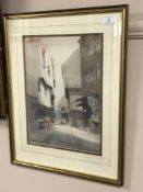 Victor Noble Rainbird (1889 - 1936) : The Shambles, York, watercolour, signed, 35 cm x 26 cm,