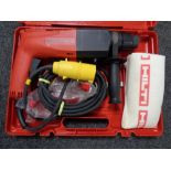 A Hilti te10 110 V Hammer drill (cased)