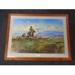 A Charles Marion Russell print : The world was all before them,