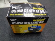 A Pro User 850w generator (boxed)