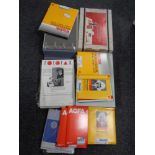 A box containing a quantity of Kodak photograph paper, a Patterson colour print out fit,