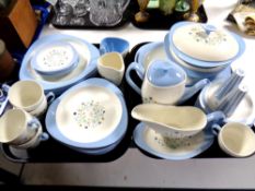 A forty-seven piece Copeland Spode wayside china tea and dinner service (47) (2 trays)