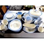 A forty-seven piece Copeland Spode wayside china tea and dinner service (47) (2 trays)