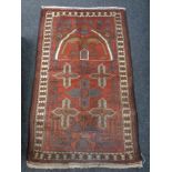 A Baluchi rug,