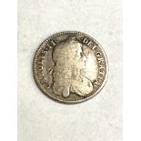 A Charles II shilling 1663