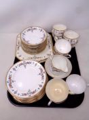 A tray containing 38 piece Standard bone china tea service (a/f)