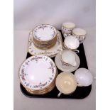 A tray containing 38 piece Standard bone china tea service (a/f)