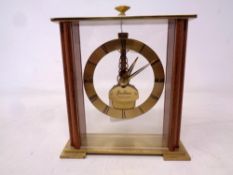 A Bentima 8 day mantel clock