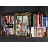 Three boxes containing a quantity of mid 20th century and later children's books to include Enid
