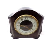 A Smiths Enfield Bakelite cased 8 day mantel clock