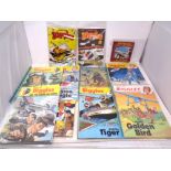 Ten W E Johns Biggles comics and magazines