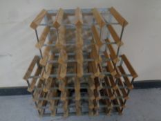 3 wine racks