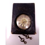 A decorative silver presentation pocket watch, Chester 1903,