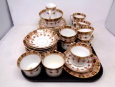 A thirty-nine piece 19th century Park Palace china tea service