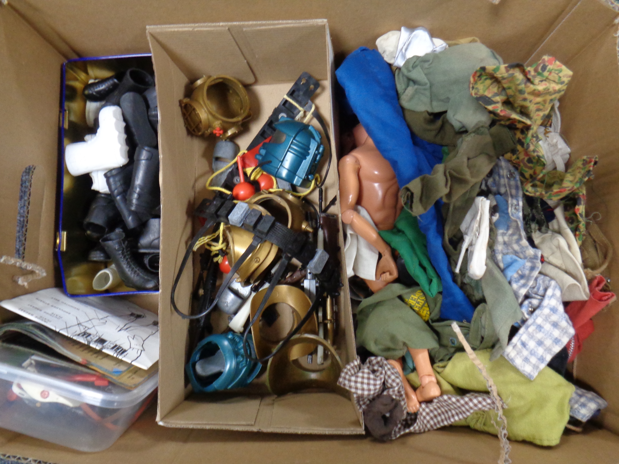 A large quantity of 20th century Action Men, Action Men parts, accessories, clothes, - Image 2 of 3