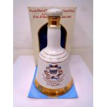 A Bell's commemorative Scotch whisky decanter 50cl, Prince William of Wales 21st June 1982,