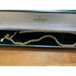 A vintage Christian Dior rope necklace
