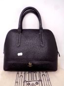 A Radley of London black leather handbag