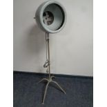 A mid 20th century Rapid Junior II hair dryer on four-way stand