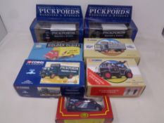 A tray of boxed die cast vehicles - delivery vans by Corgi Classic, Corgi Golden Oldies,