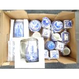 A box of a large quantity of Ringtons ceramics to include cathedral jug and vase,