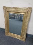 A 19th century gilt framed mirror 76 cm x 55 cm