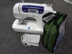 A Brother BC-2500 computer electric sewing machine