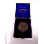 A 1914 WWI medal : The bombardment of Scarborough, none combatants by the German fleet,