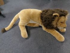 A National Geographic big cats soft toy : Lion with tags