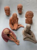 David Belilios : A collection of studio pottery figures : nude studies,
